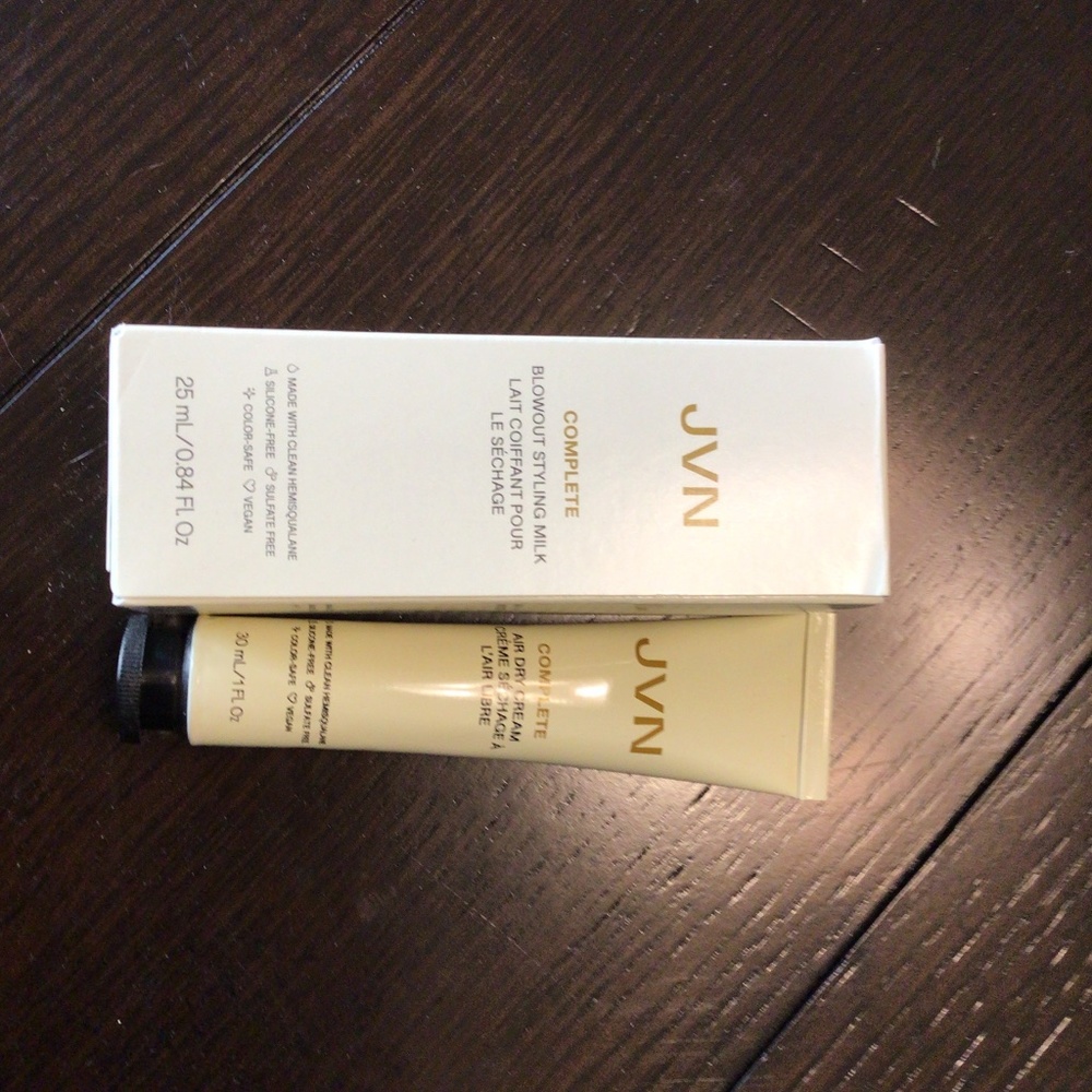 JVN travel sized hair stylers